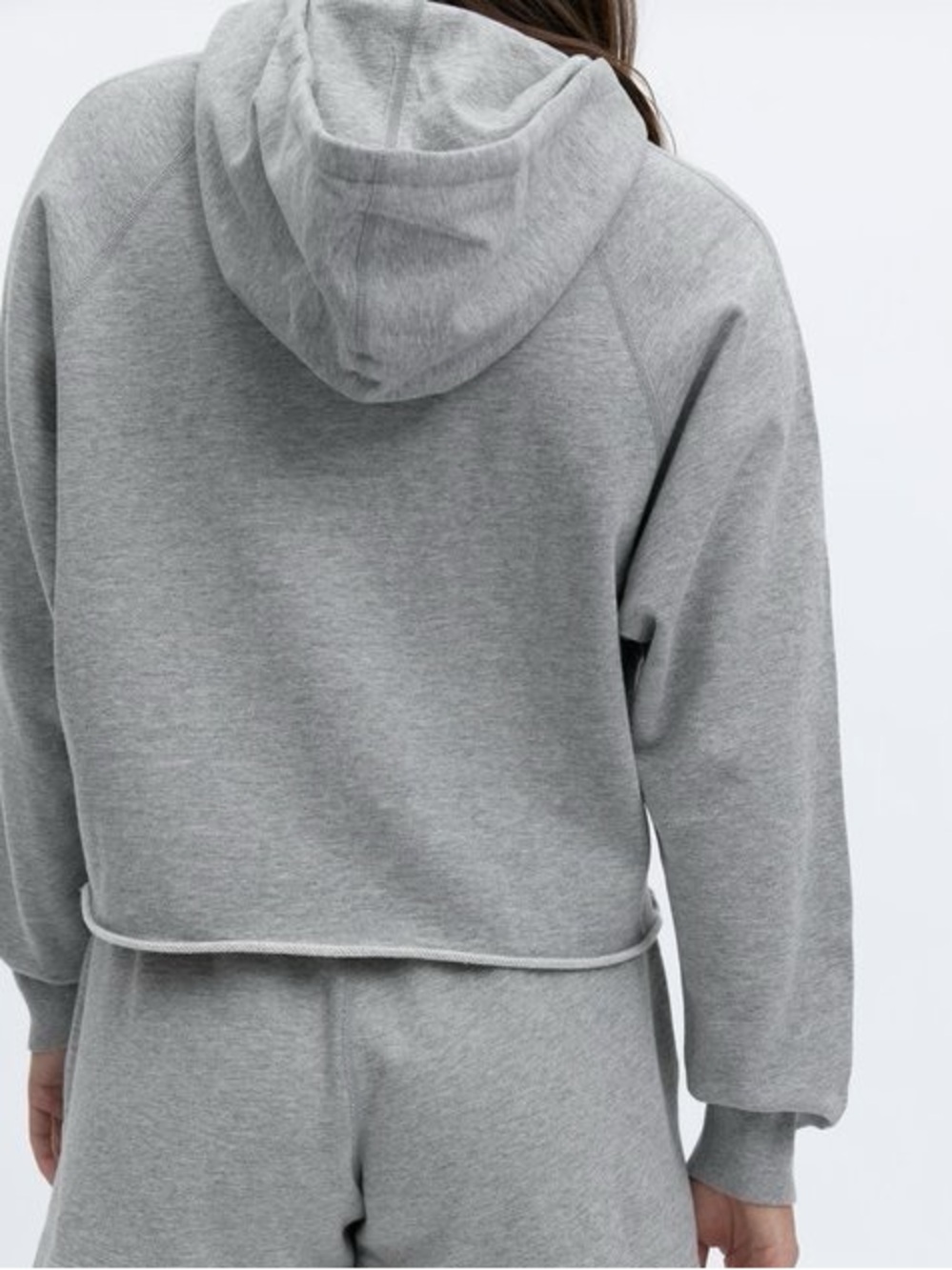 Reigning Champ Lightweight Cropped Terry Hoodie - Sz XS - Picture 2 of 8
